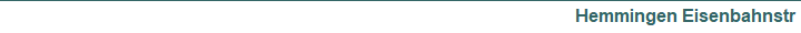 Hemmingen Eisenbahnstr